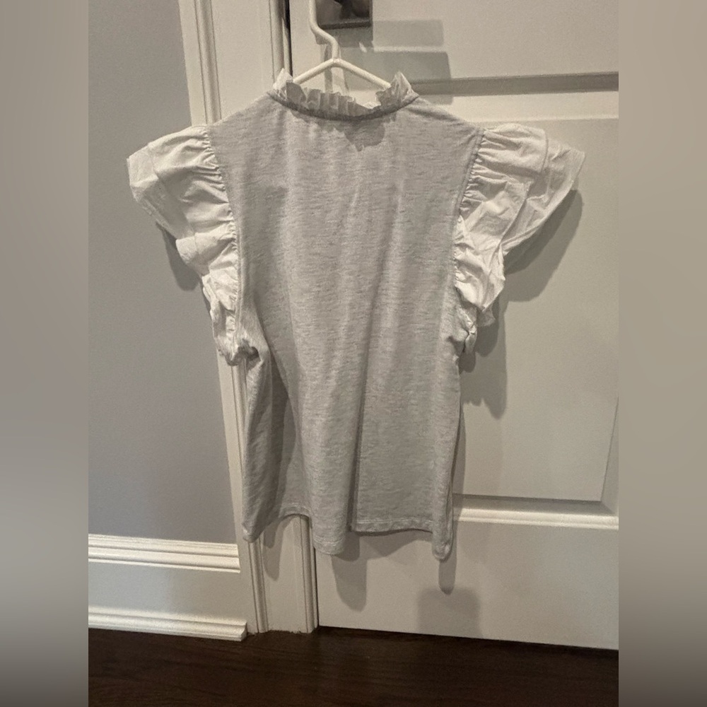 Sundays Ruffled Sleeve Top - Picture 9 of 10
